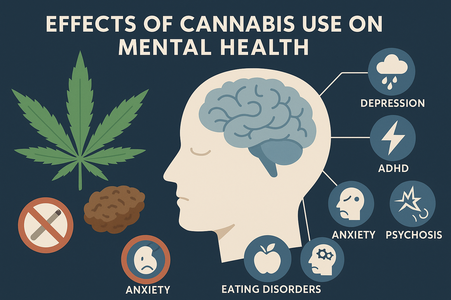 Effects of Cannabis Use on Mental Health: Risks, Conditions & Clinical Insights