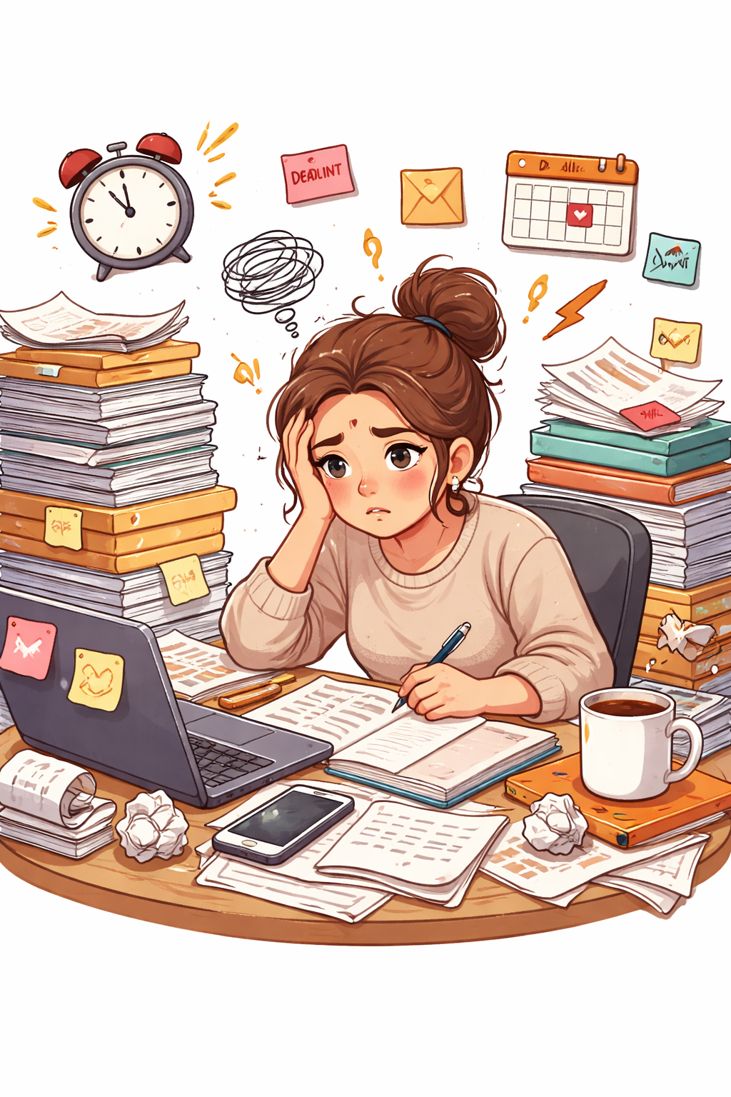 Stress related to overworking: Causes, mental health impacts, and recovery